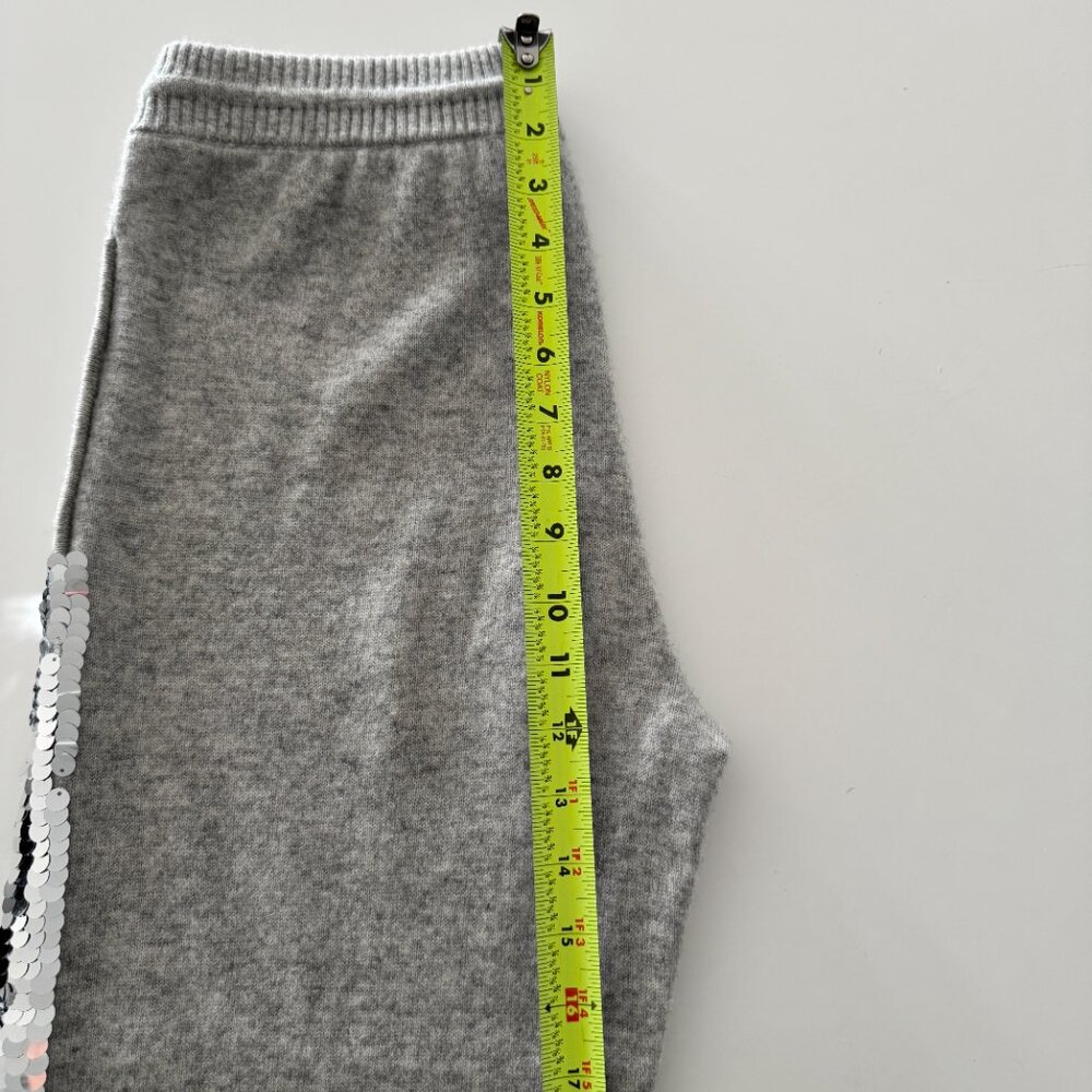 Qi Cashmere Women's Pants-Joggers Sequim sides in Gray, Size S - Picture 10 of 16